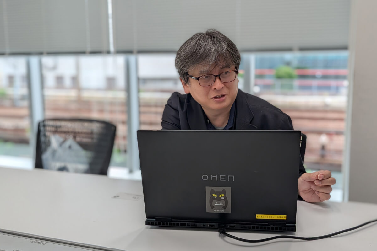 前田建設工業・綱川氏のインタビュー写真1