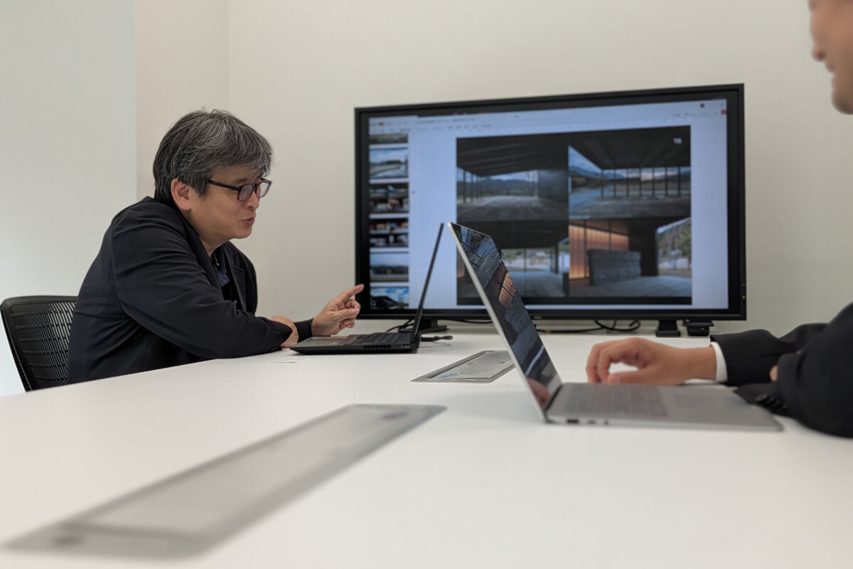 前田建設工業・綱川氏のインタビュー写真3